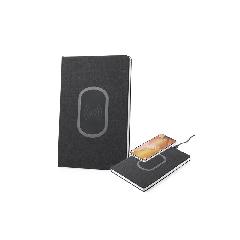 Bloc Notes Éco-responsable Personnalisé Chargeur Kevant personnalisable avec votre logo