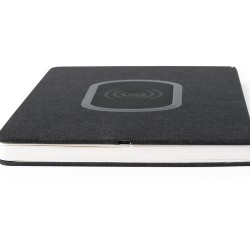 Bloc Notes Éco-responsable Personnalisé Chargeur Kevant marquage laser ultra précis