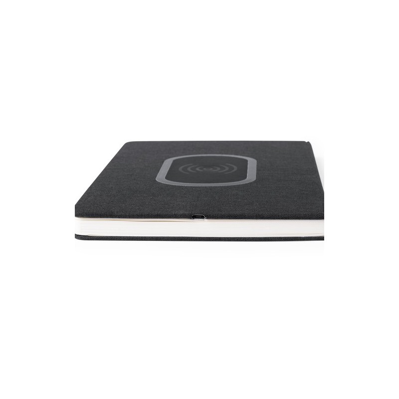Bloc Notes Éco-responsable Personnalisé Chargeur Kevant marquage laser ultra précis