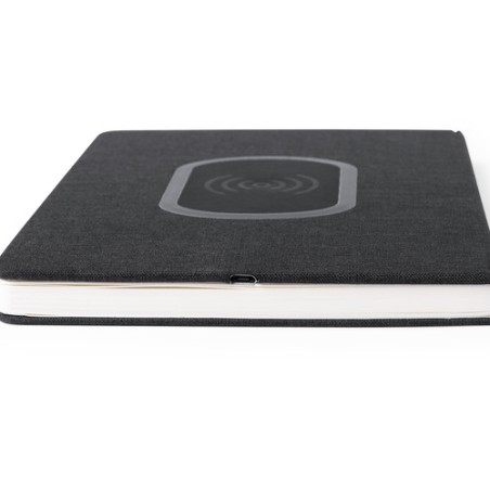 Bloc Notes Éco-responsable Personnalisé Chargeur Kevant marquage laser ultra précis