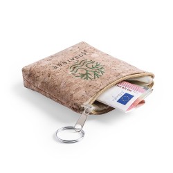 Porte Monnaie Éco-responsable Pratique Personnalisé Pas Cher - Dabey Matières : liège