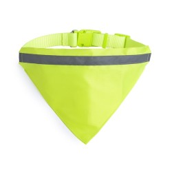 Collier Personnalisé Bandana Éco-responsable pour Animaux - Bipols Matières : polyester Couleurs : jaune