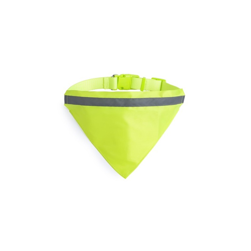 Collier Personnalisé Bandana Éco-responsable pour Animaux - Bipols Matières : polyester Couleurs : jaune