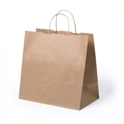 Sac en Papier Personnalisé Take Away Matières : papier recyclé 2
