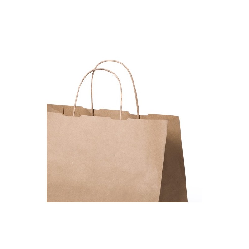Sac en Papier Personnalisé Take Away Matières : papier recyclé cadeau entreprise pas cher