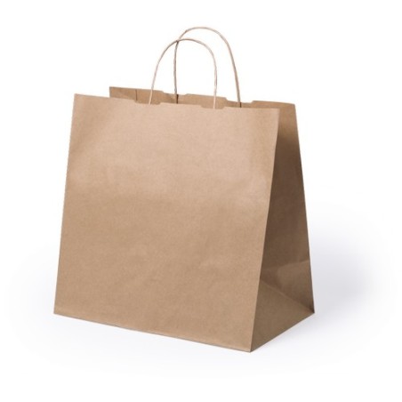 Sac en Papier Personnalisé Take Away Matières : papier recyclé marquage laser ultra précis