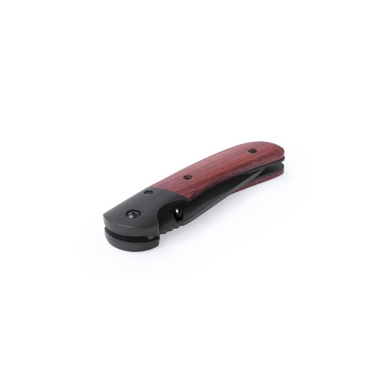Couteau de Poche Personnalisable Éco-responsable - Dertam Matières : bois personnalisable avec votre logo