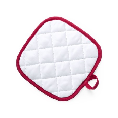 Manique Personnalisée Éco-responsable - Kalmont Matières : polyester Couleurs : rouge