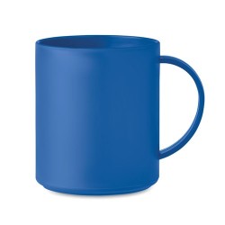 Tasse réutilisable  300 ml personnalisée - MONDAY Matières : polypropylène (PP) Couleurs : bleu personnalisable avec votre logo