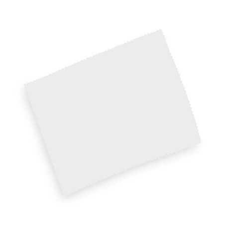 Chiffon nettoyant personnalisé  Gildor | Accessoires de bureau publicitaires pas chers Matières : polyester Couleurs : blanc