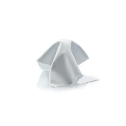 Chiffon nettoyant personnalisé  Gildor | Accessoires de bureau publicitaires pas chers Matières : polyester Couleurs : blanc cad