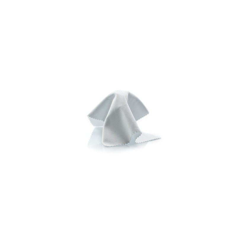 Chiffon nettoyant personnalisé  Gildor | Accessoires de bureau publicitaires pas chers Matières : polyester Couleurs : blanc cad