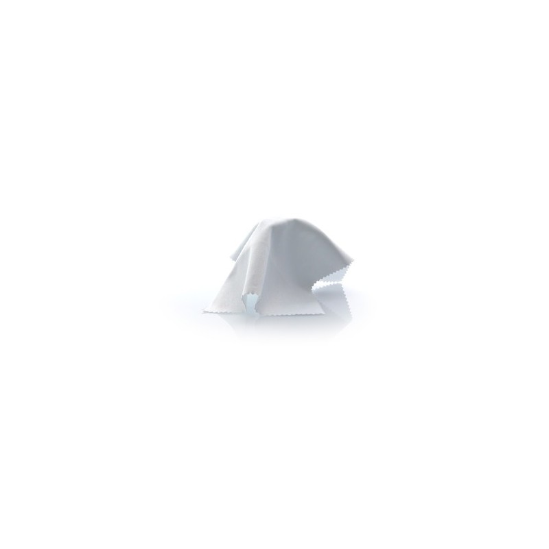 Chiffon nettoyant personnalisé  Gildor | Accessoires de bureau publicitaires pas chers Matières : polyester Couleurs : blanc liv