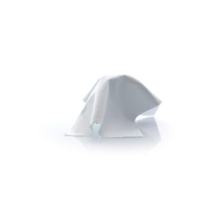 Chiffon nettoyant personnalisé  Gildor | Accessoires de bureau publicitaires pas chers Matières : polyester Couleurs : blanc liv