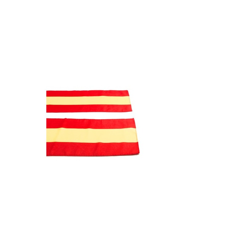 Écharpe Personnalisée de Supporter Éco-responsable Lesport Matières : polyester Couleurs : drapeau Espagne goodies publicitaire 