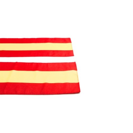 Écharpe Personnalisée de Supporter Éco-responsable Lesport Matières : polyester Couleurs : drapeau Espagne goodies publicitaire 