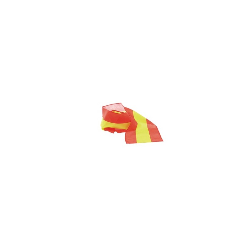 Écharpe Personnalisée de Supporter Éco-responsable Lesport Matières : polyester Couleurs : drapeau Espagne marquage laser ultra 