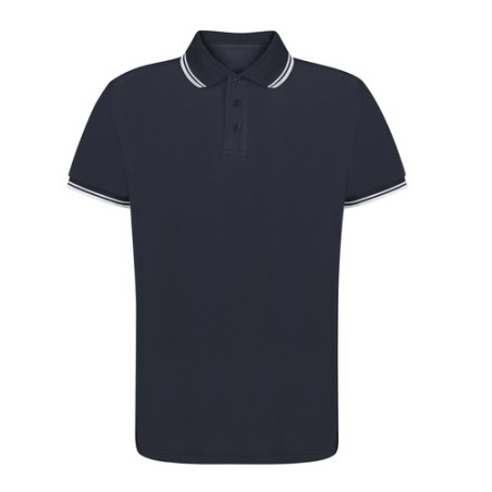 Polo personnalisé pas cher idéal pour vous - Tecnic Zawak Matières : polyester Taille textile : M Couleurs : bleu marquage laser
