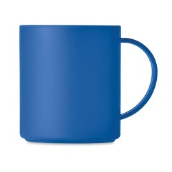 Tasse réutilisable  300 ml personnalisée - MONDAY Matières : polypropylène (PP) Couleurs : bleu goodies entreprise design