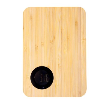 Planche à Découper Éco-responsable Balance Mentina 30x20 cm Matières : bambou personnalisable avec votre logo