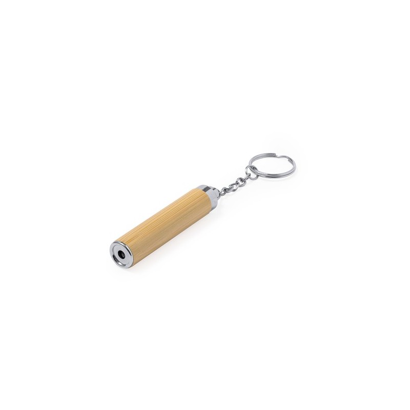 Porte-Clés Lampe Éco-responsable et Pratique Personnalisée pas cher - Joper Matières : bambou goodies publicitaire événementiel