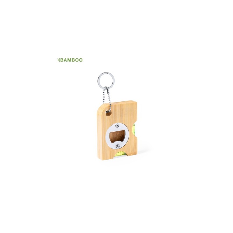 Porte-Clés Éco-responsable Multifonction Pratique Nish Matières : bambou
