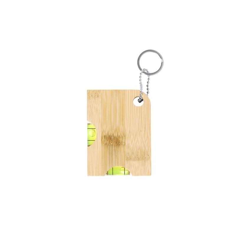 Porte-Clés Éco-responsable Multifonction Pratique Nish Matières : bambou marquage laser ultra précis