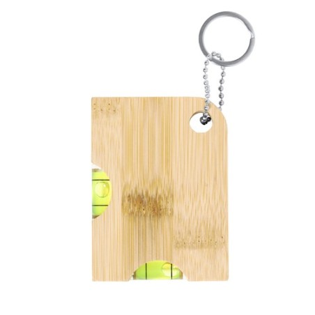 Porte-Clés Éco-responsable Multifonction Pratique Nish Matières : bambou marquage laser ultra précis