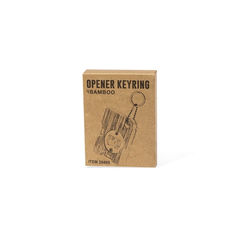 Porte-Clés Multifonction Nish en Bambou Personnalisé