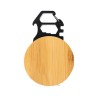 Mètre Grade Multi-Outils Personnalisé 1m Denwa Matières : bambou personnalisable avec votre logo