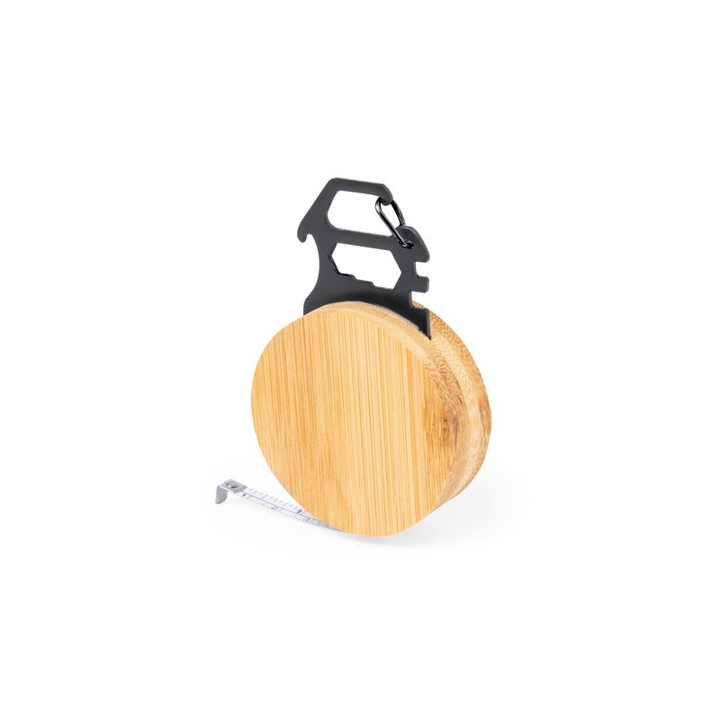 Mètre Grade Multi-Outils Personnalisé 1m Denwa Matières : bambou goodies publicitaire événementiel