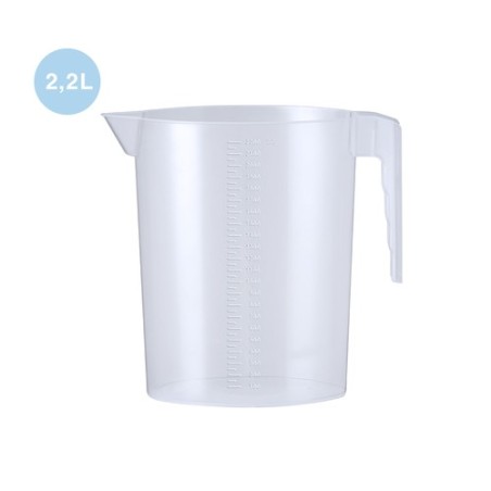 Carafe Mesureur Incassable Personnalisée 2,2L Sasuk Matières : polypropylène (PP)