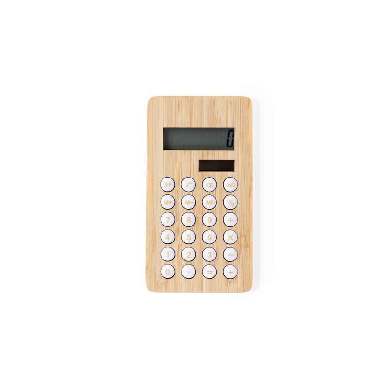 Calculatrice Sitax en Bambou Écologique