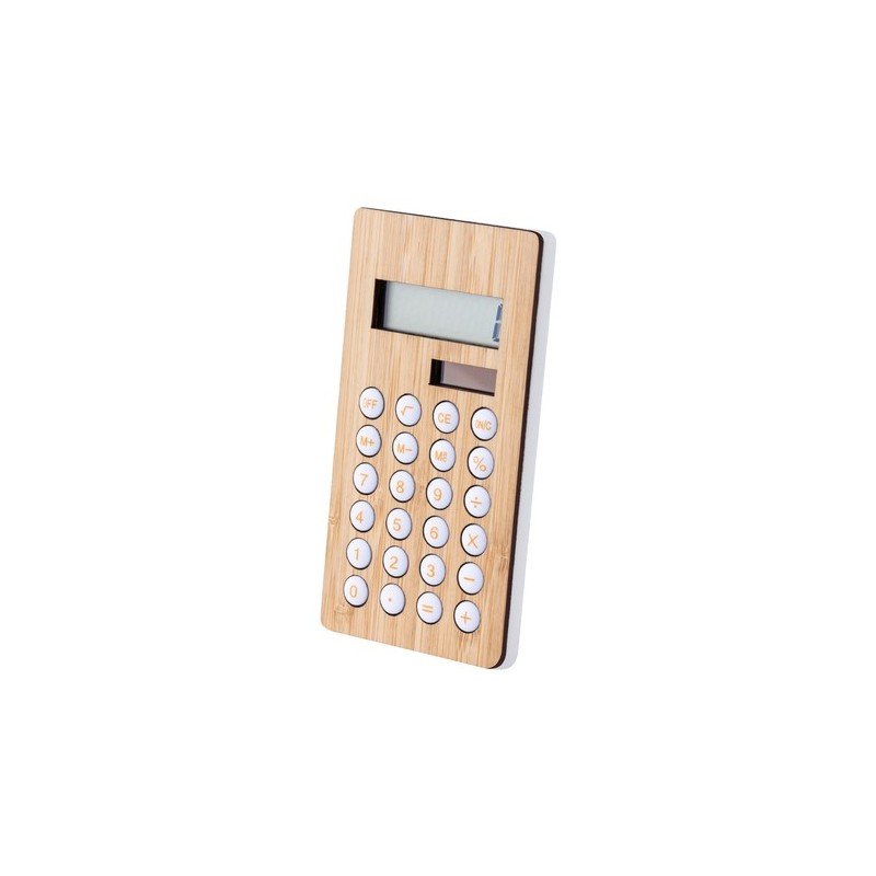 Calculatrice Sitax en Bambou Écologique