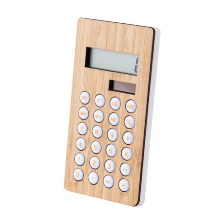 Calculatrice Sitax en Bambou Écologique