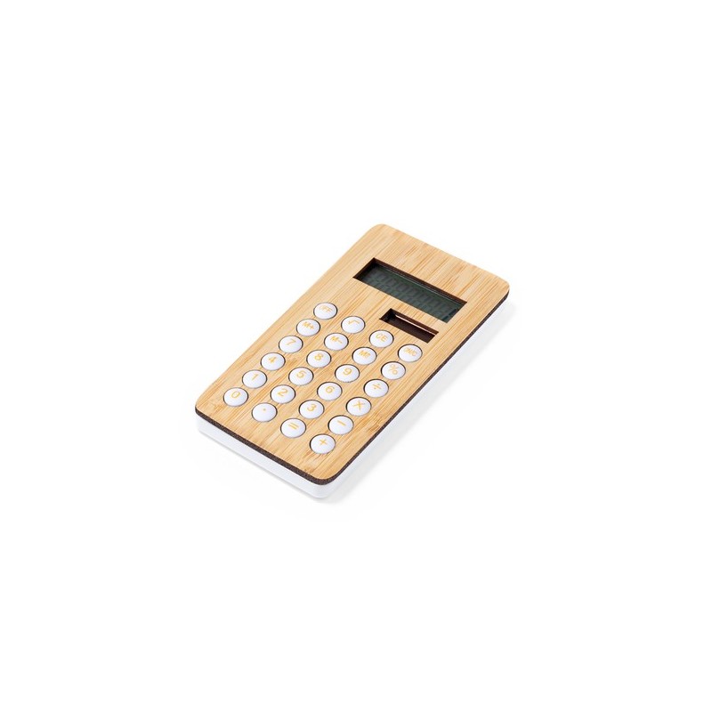 Calculatrice Sitax en Bambou Écologique