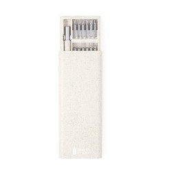Set d'Outils Éco-responsables et Pratiques Personnalisés Zephyr Matières : ABS Couleurs : naturel