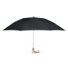 Parapluie pliable  190T en RPET de 23'' - LEEDS Matières : métal Couleurs : noir