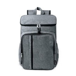 Sac à Dos Glacière Personnalisé et Publicitaire Shira Matières : PEVA Couleurs : gris