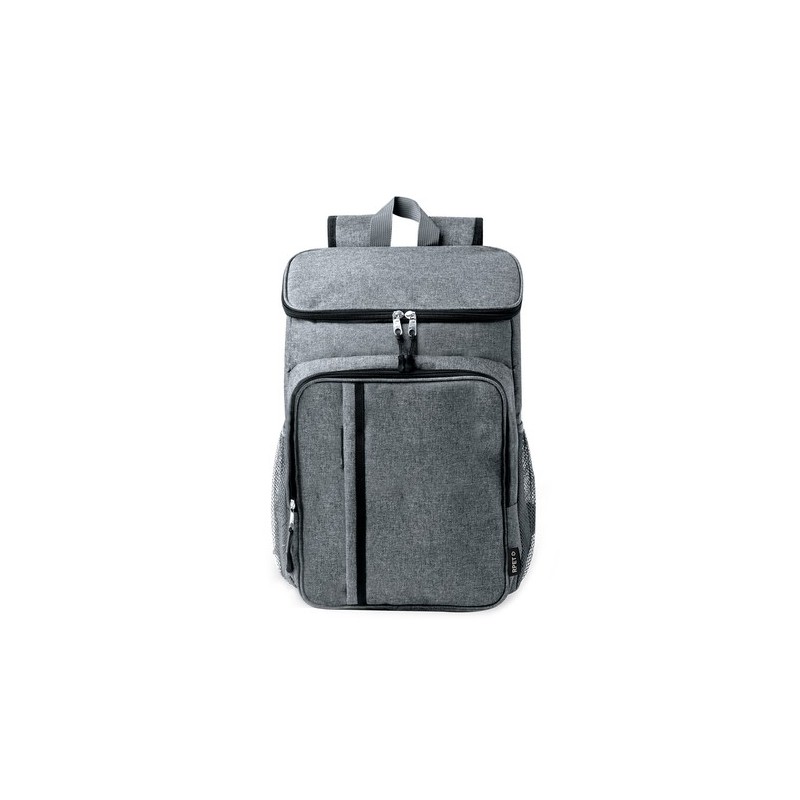 Sac à Dos Glacière Personnalisé et Publicitaire Shira Matières : PEVA Couleurs : gris