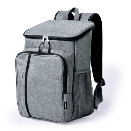 Sac à Dos Glacière Personnalisé et Publicitaire Shira Matières : PEVA Couleurs : gris cadeau entreprise pas cher
