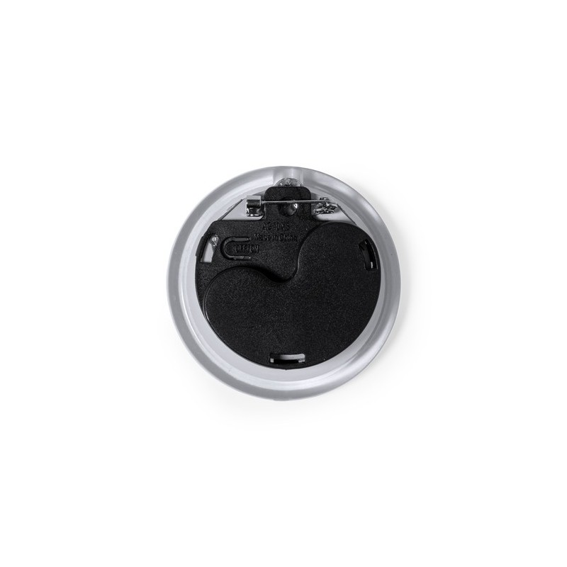 Broche LED Originale Personnalisée Pas Cher - Xandar Couleurs : blanc goodies publicitaire événementiel