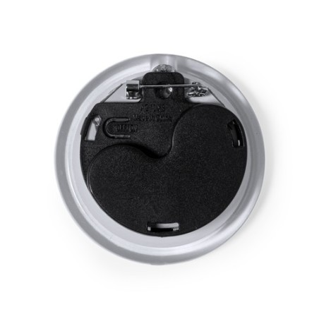 Broche LED Originale Personnalisée Pas Cher - Xandar Couleurs : blanc goodies publicitaire événementiel