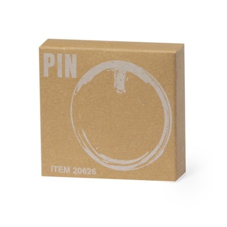 Broche LED Originale Personnalisée Pas Cher - Xandar Couleurs : blanc marquage laser ultra précis