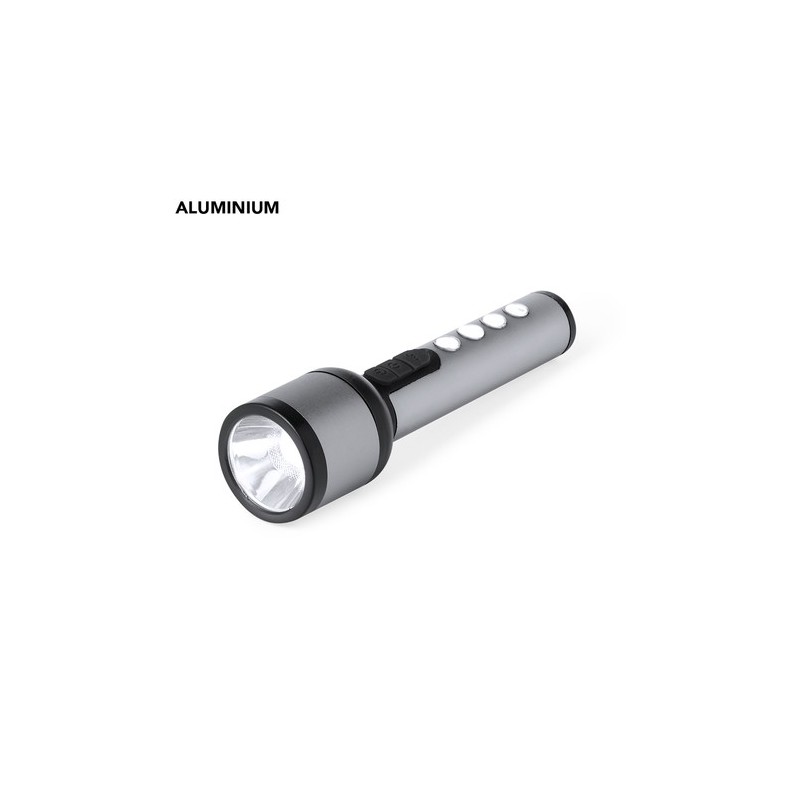 Lampe Personnalisée Élégante et Puissante - Eterial Matières : aluminium Couleurs : noir personnalisable avec votre logo