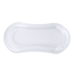 Fauteuil Gonflable Innovant Personnalisé avec Matelas Binsky pas cher Matières : polyester Couleurs : blanc goodies publicitaire
