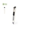 Cutter Éco-responsable Personnalisé Outil de Bureau Rowe pas cher Matières : ABS Couleurs : naturel personnalisable avec votre l