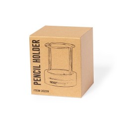 Porte-Crayons Éco-responsable et Chic Personnalisé pas cher Oswin Matières : bambou goodies publicitaire événementiel