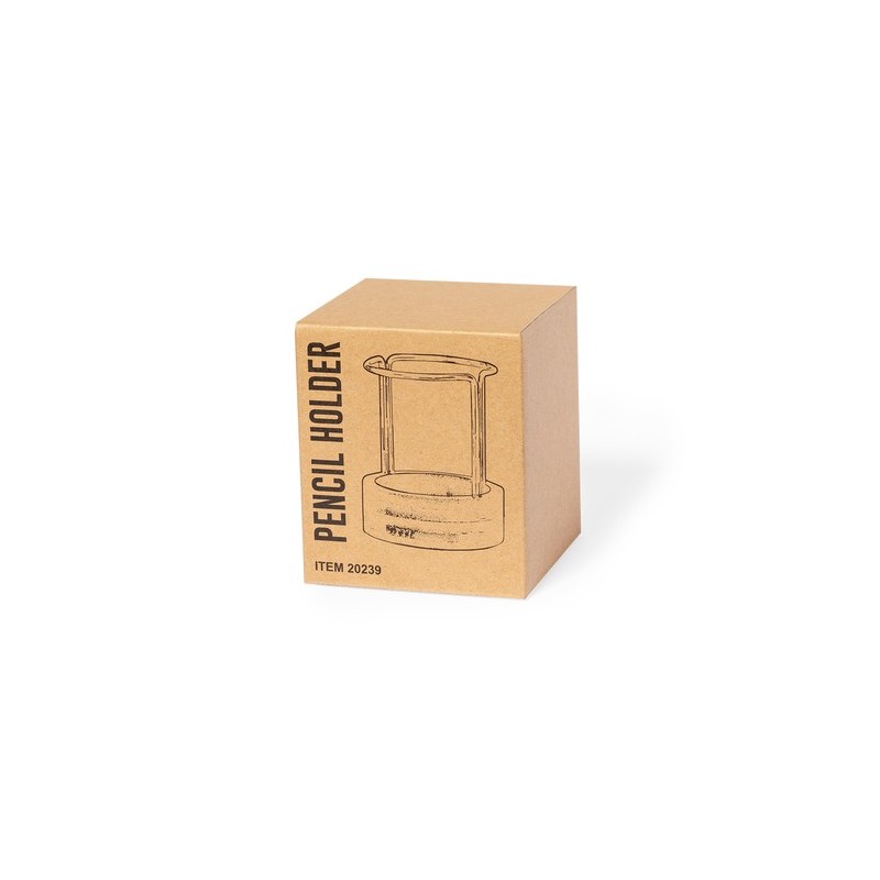 Porte-Crayons Éco-responsable et Chic Personnalisé pas cher Oswin Matières : bambou impression haute définition