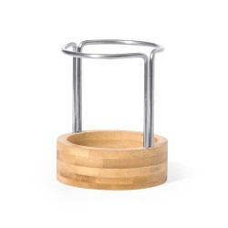 Porte-Crayons Éco-responsable et Chic Personnalisé pas cher Oswin Matières : bambou marquage laser ultra précis